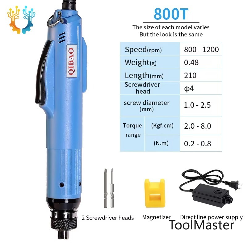 Industrial Tools - 【2026】800T Automatic Electric Screwdriver Hand Drill