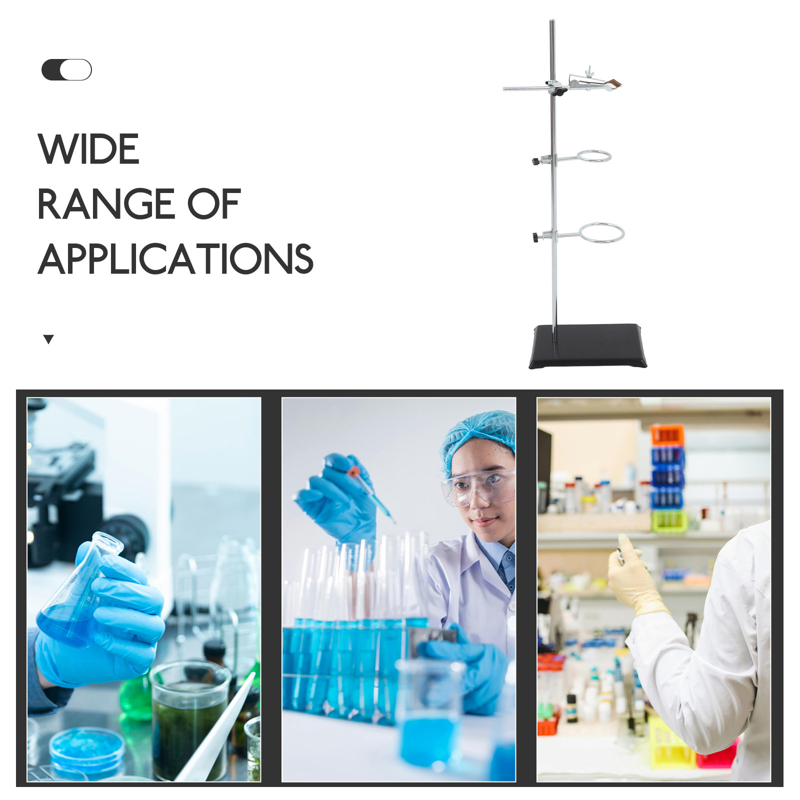 Laboratory Iron Stand Stainles - огляд і ціна Lab Equipment