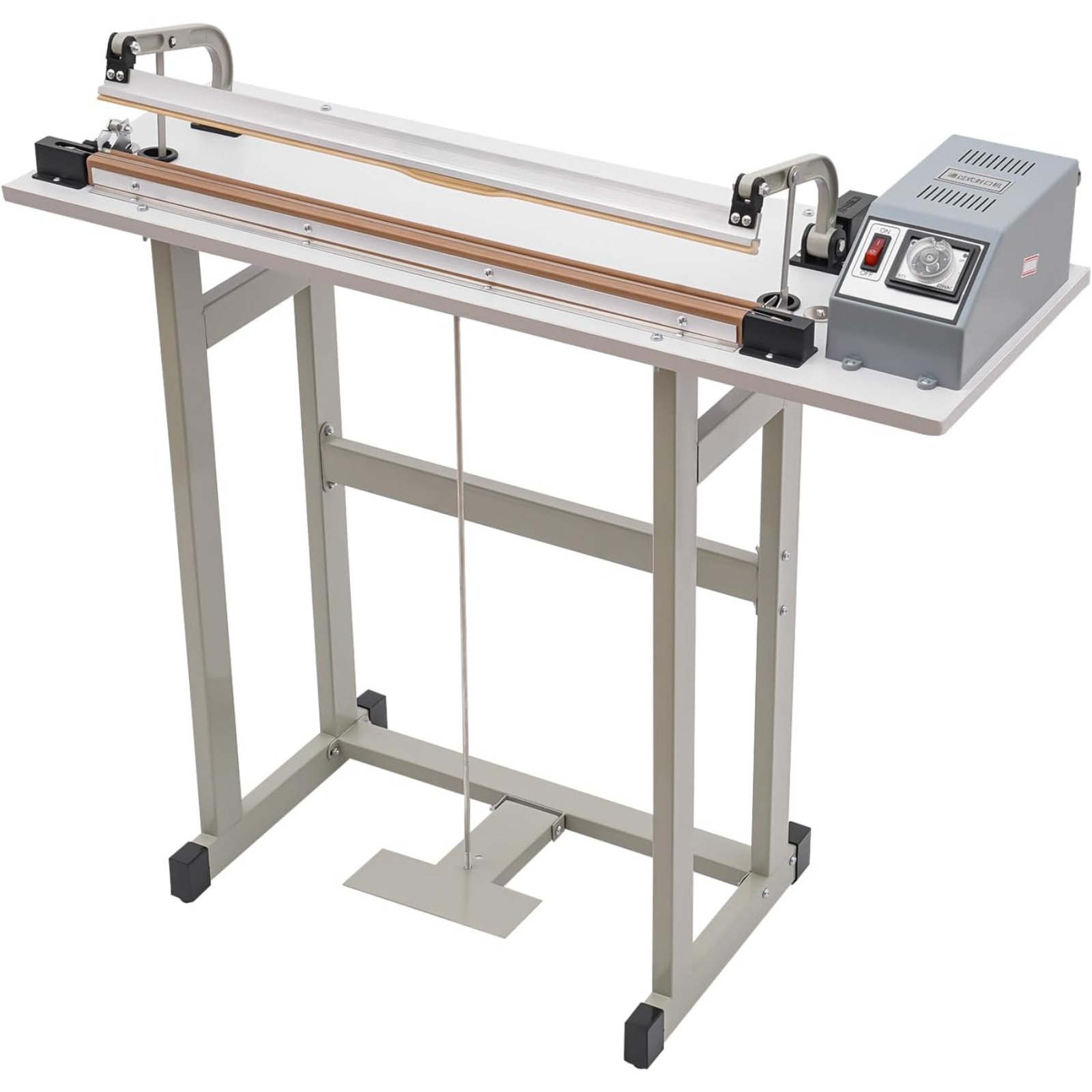 22.83 Inch Foot Pedal Impulse  - огляд і ціна Plastic Bag Impulse Heat Sealer