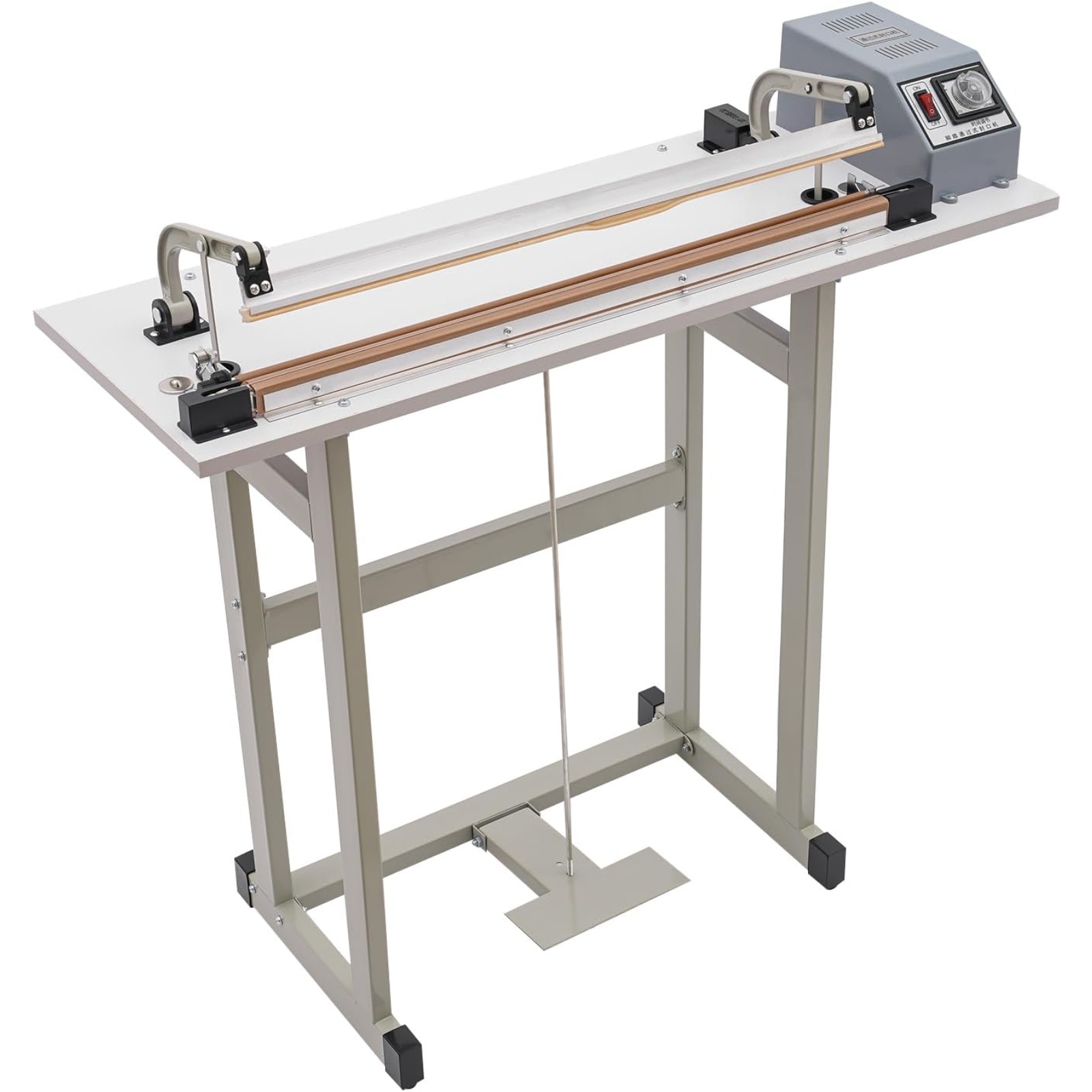 22.83 Inch Foot Pedal Impulse  - огляд і ціна Plastic Bag Impulse Heat Sealer